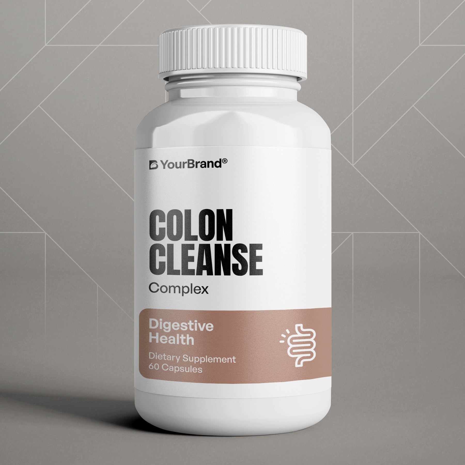 Private Label Colon Cleanse Complex for digestive health and natural detoxification support