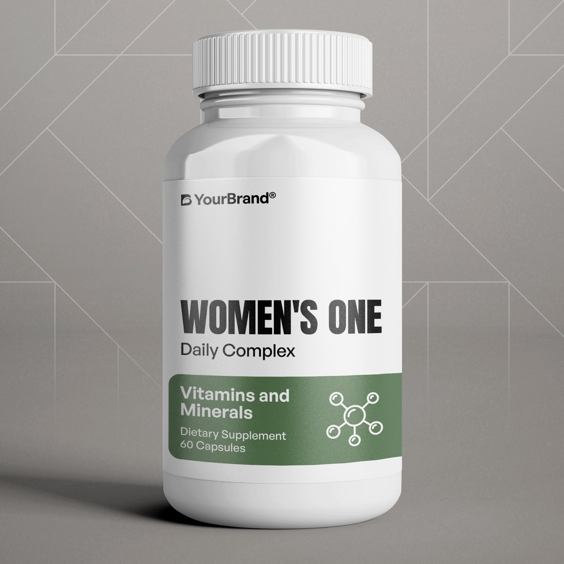 Private Label Women’s One Daily Multivitamin for energy, health, and nutritional support
