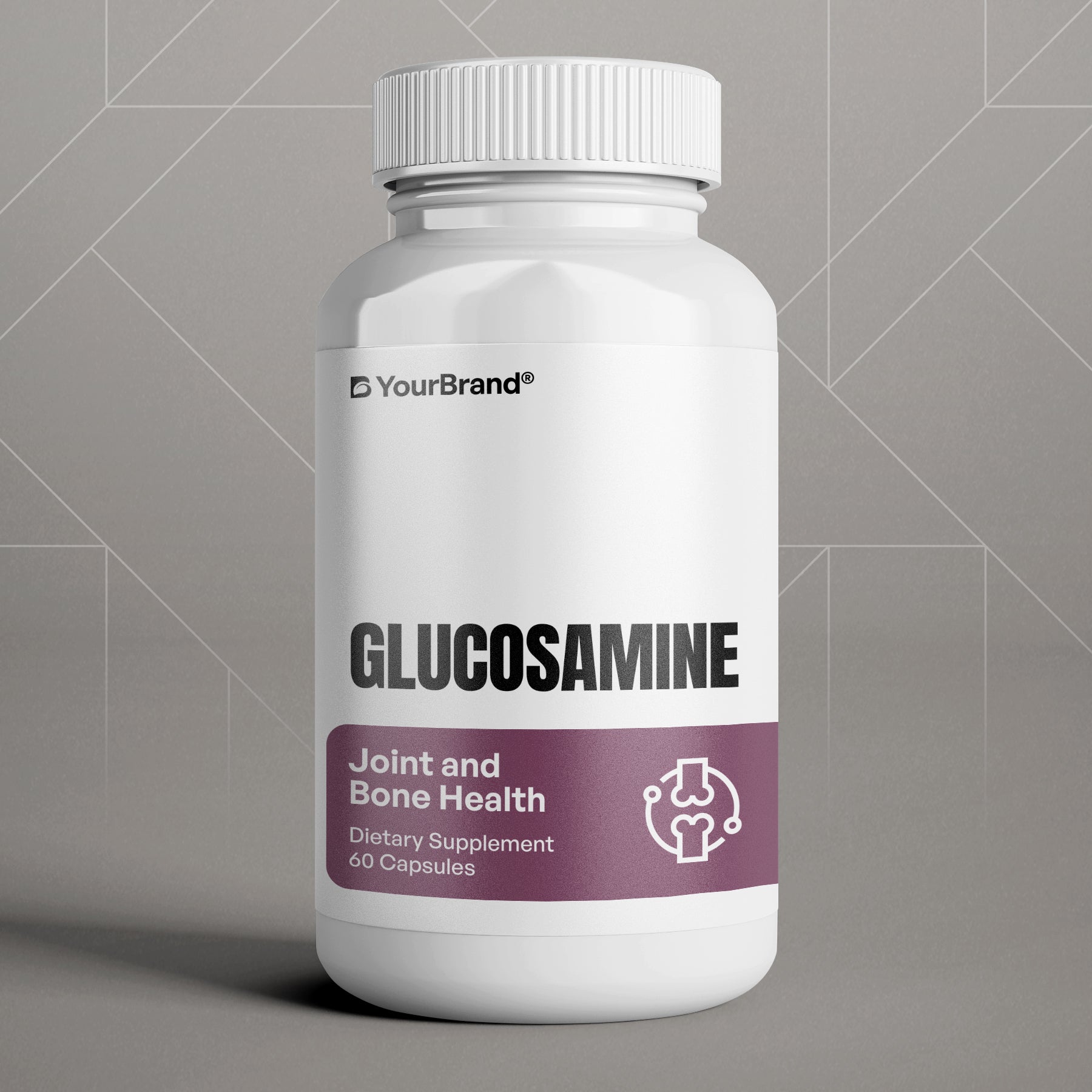 Private Label Glucosamine Supplement for joint health, cartilage repair, and mobility support