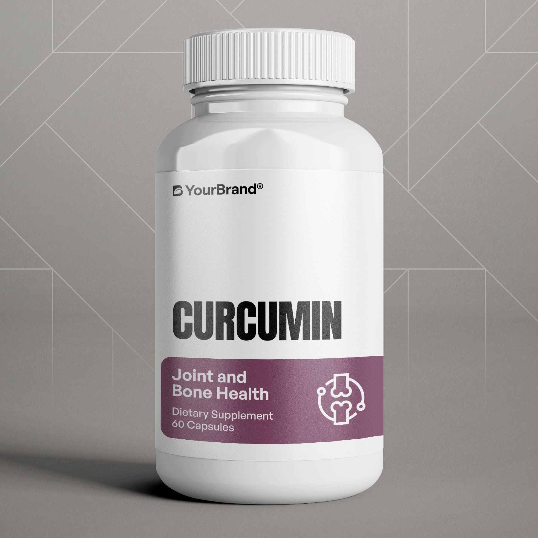 Private Label Curcumin Supplement for anti-inflammatory support and antioxidant protection