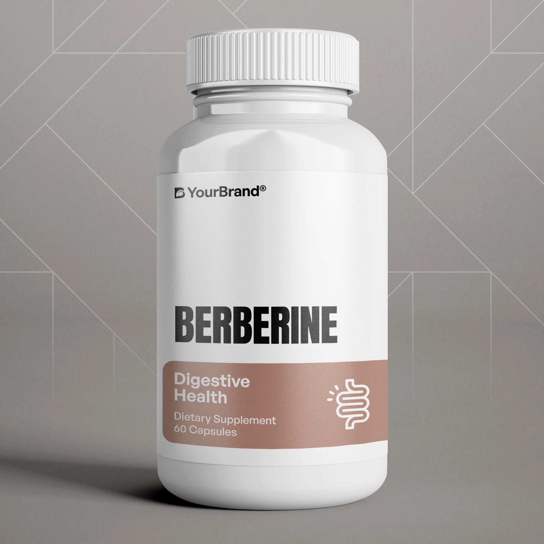 Private Label Berberine Supplement for blood sugar support, metabolic health, and wellness