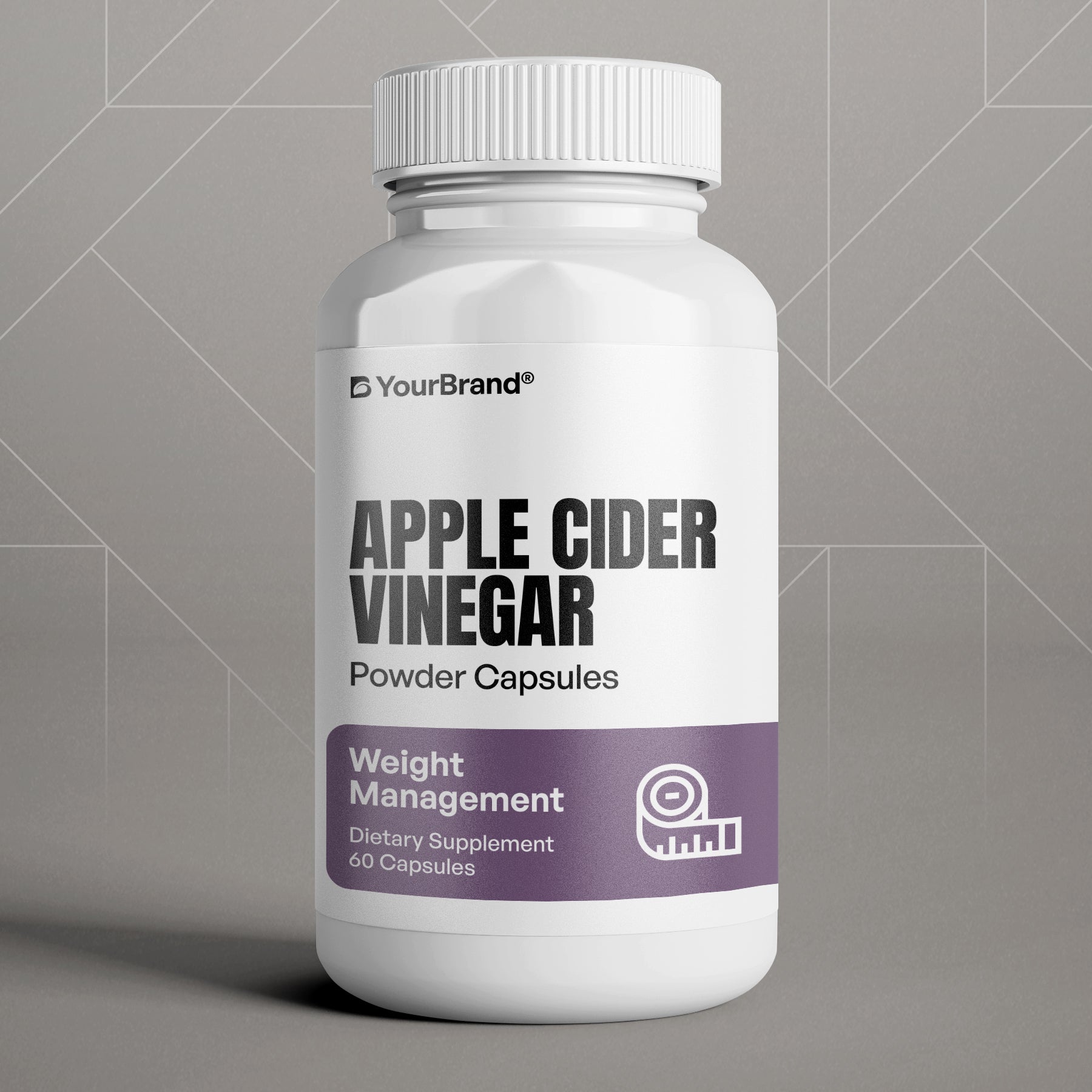 Private Label Apple Cider Vinegar Capsules for digestion, weight management, and energy