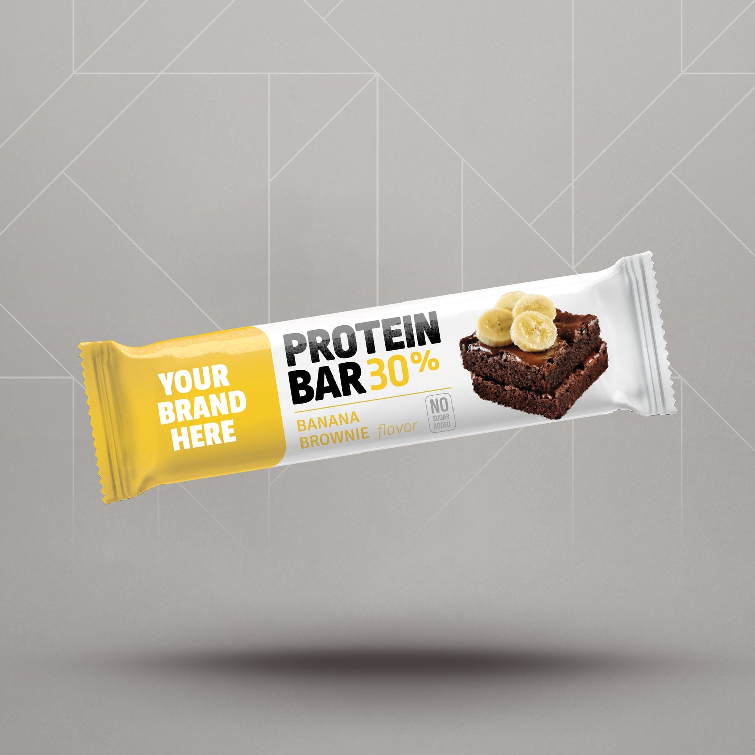 Proteinbrownie Banan