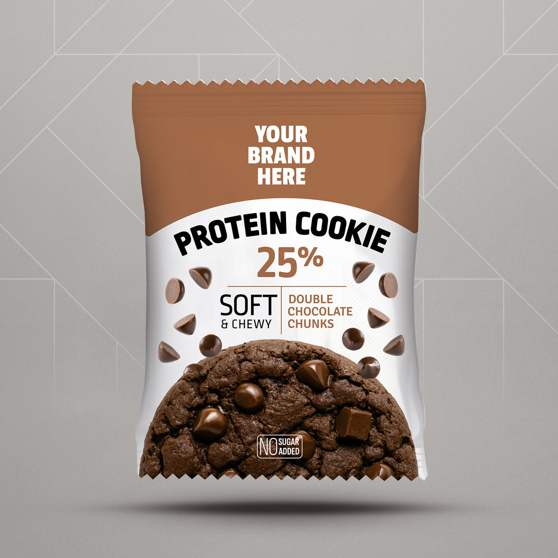 Fehérje Puha Süti Dupla Csokoládé Darabokkal